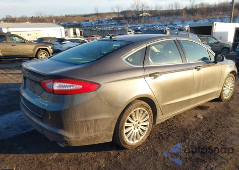 2016 Ford Fusion Hybrid Se z USA, uszkodzony, nr VIN 3FA6P0LU2GR402400